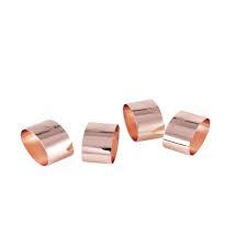 Brass Metal Napkin Ring For Christmas & Holiday Parties CateringWare Tissue Ring New Arrival Look Solid Brass Napkin Ring - Product Image 5