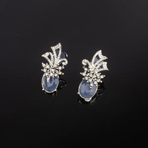 Boucles d'oreilles en perles de haute qualité pour femmes avec base dorée bijoux élégants parfaits pour la fête de mariage et d'anniversaire - Product Image 2