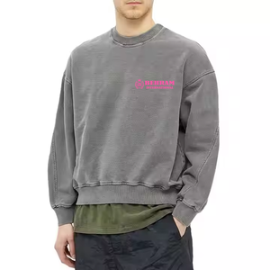 Sudaderas para Hombre, Estilo Casual, Deportivas, de Manga Larga para Otoño, Ropa Urbana Hip Hop, Sudadera Moderna Lisa para Hombre - Product Image 1