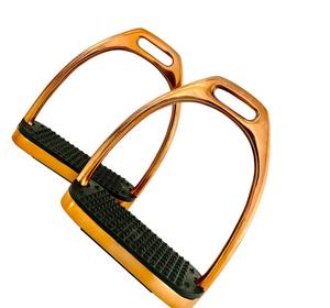 Étriers d'équitation de poney pour enfants, poignée de sécurité réglable et légère, approvisionnement OEM d'usine équestre - Product Image 2