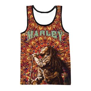 Débardeur sans manches personnalisé pour hommes Débardeur imprimé numérique 3d Tops sans manches imprimés graphiques imprimés sur toute la surface Débardeurs imprimés en 3d - Product Image 5