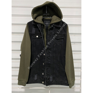 OEM Design personnalisé pour hommes Vestes à double couche Sweats à capuche à manches longues pour l'hiver Vêtements très exigeants - Product Image 5
