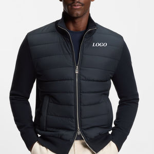 Chaqueta Acolchada para Hombre, Colección de Invierno, Chaquetas Extra Grandes Personalizadas, Precio al por Mayor, Diseño Informal con Cierre de Cremallera 2026 - Product Image 1