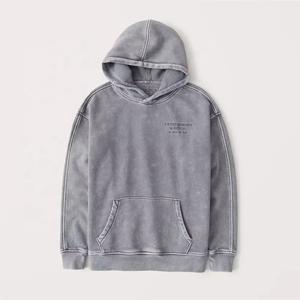 Vêtements de printemps pour hommes, sweats à capuche avec cordon de serrage, vente en gros de sweatshirts à capuche personnalisés, sweatshirt à capuche surdimensionné avec impression personnalisée - Product Image 3