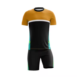 ชุดกีฬาฟุตบอลชุดเครื่องแบบเล่นฟุตบอลแห้งเร็วโลโก้ตามสั่ง - Product Image 1