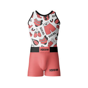 Uniformes de Boxeo Sublimados, Ligeros y Transpirables, Personalizados al por Mayor, Conjunto de Pantalones Cortos y Chaleco, Tela de Poliéster, 2026 - Product Image 5