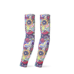 Manchon de bras de sport en Spandex personnalisé impression de vélo Protection solaire UV manchons de bras de jeu pour homme manchon personnalisé bras - Product Image 5