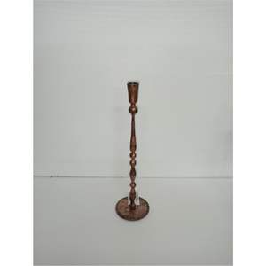 Bougeoir en métal vintage en gros - Bougeoir décoratif pour centre de table de mariage en vrac - Support en fer élégant finition bronze - Product Image 5