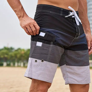 Short de bain imperméable sublimé pour hommes Short de bain à séchage rapide pour hommes Short de bain de plage imprimé grande taille - Product Image 1