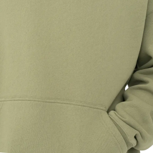 <b>Mens</b> Olive <b>Green</b> Pullover <b>Hoodie</b> Plain Sweatshirt Soft Cotton Fleece Hooded Jumper Streetwear Casual Warm Winter Fashions Wear - Product Image 5