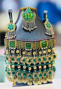 Conjuntos de Joyería Pashtún para Mujer, Diseño Personalizado de Cultura Afgana, Joyería para Fiestas y Bodas, OEM ODM - Product Image 4