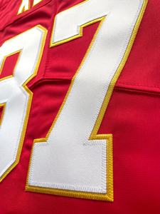 2024 nuevo logotipo bordado cosido uniforme de fútbol americano Rugby Jersey 32 equipos personalizado sublimado fútbol americano Jersey - Product Image 2