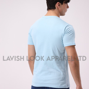 Camiseta sólida de corte Regular para hombre, 100% algodón, respetuoso con el medio ambiente, transpirable, personalizable, serigrafiado, moda de alta calidad - Product Image 4
