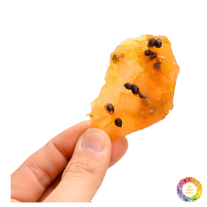 Tranches de fruits de la passion séchées douces sans pépins Snack tropical jaune caoutchouteux chips de fruits végétaliens sains pour l'exportation et la vente en gros - Product Image 3