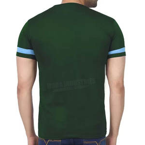 Venta al por mayor 100% algodón camisetas de los hombres de secado rápido nuevo estilo por encargo con servicio OEM - Product Image 5