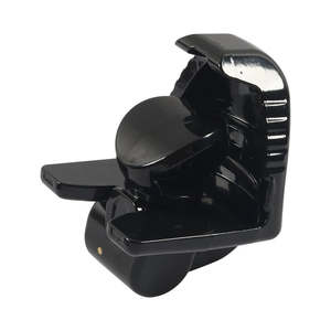 Verrou de remorque robuste en métal noir avec revêtement anti-corrosion – Accessoire de contrôle de cargaison - Product Image 2