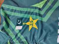 Camiseta de Cricket Personalizada CHARR INDUSTRIES 2023 del Equipo de Pakistán para Hombre Adulto, Manga Corta y Larga, 100% Poliéster, Alta Calidad