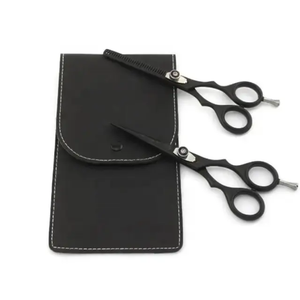 Ciseaux de coiffeur professionnels pour cheveux épais Vente chaude Salon Utiliser des cisailles de coupe de cheveux avec lame et poignée en acier inoxydable - Product Image 3