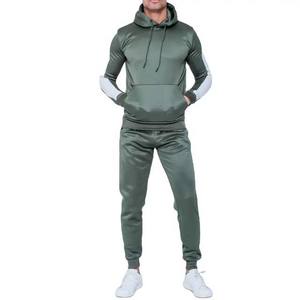 Survêtement Slim Fit pour homme, survêtement uni 100% coton, avec logo personnalisé, nouveau style, survêtement respirant décontracté pour homme - Product Image 1