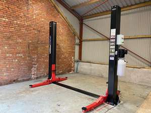 ลิฟท์ไฮดรอลิกสองเสาดีไซน์กระบอกคู่ - Product Image 4