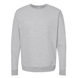 Pull col rond décontracté pour hommes et femmes Mode grise Broderie manches longues chaud en coton Sweatshirts Sportswear - Product Image 1