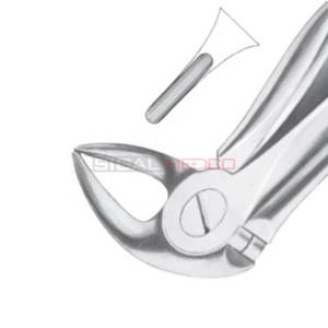 Fig. 33 Racines inférieures Forceps d'extraction de dents de différentes tailles Dental Medic Instruments Prix de gros Fournisseur en gros - Product Image 5
