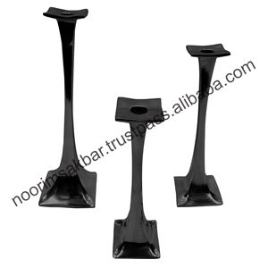 ชุดเชิงเทียนอลูมิเนียมทรงทีไลท์ รุ่นโมเดิร์น ปี 2026 ชุบทองเหลือง 3 ชิ้น พิมพ์ลายได้ตามต้องการ สำหรับตกแต่งบ้าน งานแต่งงาน คริสต์มาส และงานอีเว้นท์ต่างๆ - Product Image 4