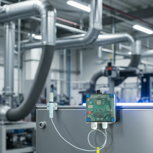 Capteur de température et d'humidité en plastique WITTELB WIN-SN-TnH-WiFi, relais de contrôle, MQTT WiFi pour équipements électroniques industriels - Product Image 1