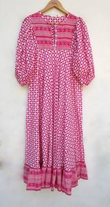 Betergirl เดรสแม็กซี่พิมพ์ลายแขนยาวสำหรับผู้หญิงชุดเดรส2023อินเทรนด์ - Product Image 2