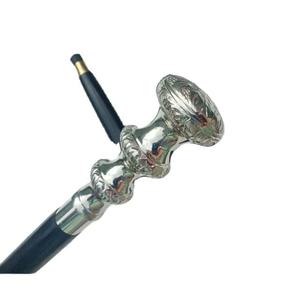 ไม้เท้าด้ามนิกเกิลทำจากทองเหลืองหรูหราไม้เท้าแกะสลักและพิมพ์ลายสำหรับตกแต่งบ้านและของขวัญทางธุรกิจสำหรับตกแต่งคริสต์มาส - Product Image 1