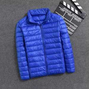 Veste matelassée en duvet à fermeture éclair pour homme, fabrication sur mesure, vente en gros, imperméable, pour l'extérieur, hiver - Product Image 6