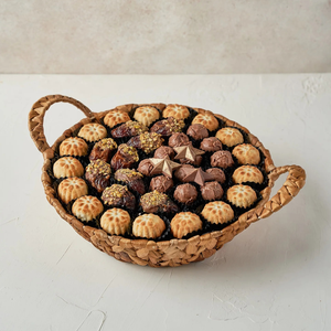 Cesta de regalo de Ramadán con dátiles Premium Surtido de nueces y chocolate Cesto dulce árabe tradicional para Eid Mubarak - Product Image 5