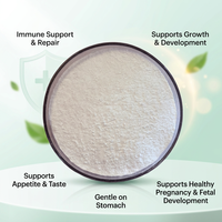 FUQANG Glycinate de Zinc en Poudre, Additif Alimentaire, CAS 7214-08-6, Supplément de Zinc, Glycinate de Zinc