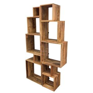 Hecho EN LA India, organizador de almacenamiento de madera de mango y acacia, estante de exhibición, estantería de escritorio de madera ajustable - Product Image 6