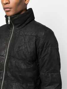 Professionnel fait en cuir de vachette véritable en gros vente chaude de haute qualité poids léger meilleure conception 2025 hommes veste en cuir - Product Image 4