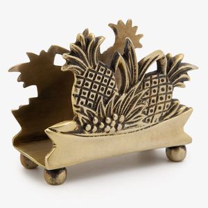 Porte-serviettes en forme d'ananas, accessoire de table élégant pour la maison, les événements, les fêtes et la décoration, en provenance d'Inde - Product Image 1