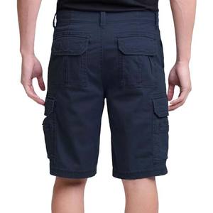 Pantalones cortos Cargo de alta calidad para hombre 100% algodón Casual cómodo tejido transpirable secado rápido ecológico diseño multibolsillo trabajo - Product Image 2