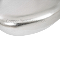 Table basse ronde moderne avec finition nickel brillant Décoration intérieure personnalisée fabriquée par un fabricant de meubles professionnel