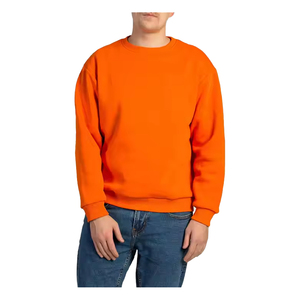 Sweat-shirt d'hiver de haute qualité à épaules tombantes pour homme, avec logo brodé personnalisé, grande taille, en polaire, col rond, coupe oversize - Product Image 1