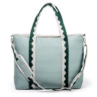 Sac isotherme de luxe rétro bohème en toile, portable, pour le parc, les voyages, le camping, la plage, pour adultes