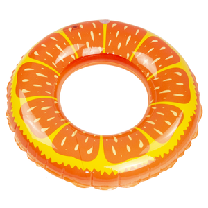 Bateau gonflable orange pour la natation, la plage et la piscine pour enfants - Product Image 3