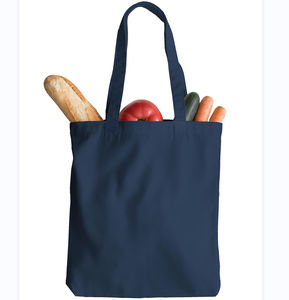 Sac fourre-tout en toile de coton biologique imprimé à l'écran avec motif de dessin animé écologique recyclé, personnalisé avec logo - Product Image 3