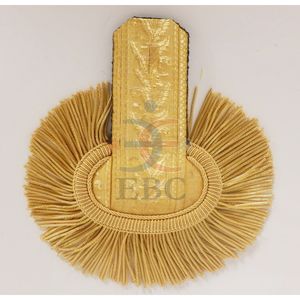 Uniforme Or Bullion Frange Épaulettes De Luxe 1800 Siècle Épaule Conseil À La Main OEM Reproduction Écologique Professionnel - Product Image 5