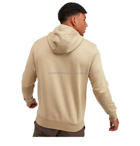 Sweat-shirt épais doublé de satin délavé style streetwear personnalisé pour l'hiver, tricot lourd. Sweats à capuche pour hommes OEMODM 100% coton - Product Image 2