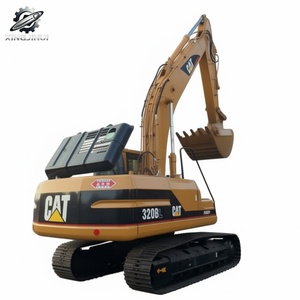 Excavatrice sur chenilles d'occasion CAT320BL, 20 tonnes, godet de 1 m³, marque japonaise d'origine, excavatrice de construction de taille moyenne, faible nombre d'heures, certifiée CE - Product Image 1