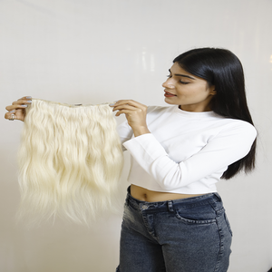 Trama de cabello ondulado profundo Remy vietnamita de alta calidad recién llegado extensiones de cabello rizado Remy indio extensiones de cabello humano Remy - Product Image 5