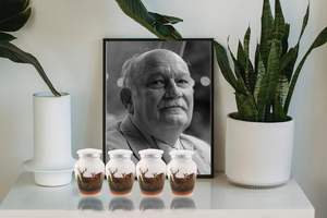 Urnes de crémation souvenir pour cendres humaines-Urnes décoratives pour cendres humaines Femme et homme | Mini urne Ensemble de 4 cerfs - Product Image 5