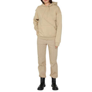 Ropa de calle Último diseño Mujeres Sudaderas con capucha Color sólido Mujeres Sudaderas con capucha Tamaño adulto Mujeres Sudaderas con capucha - Product Image 5