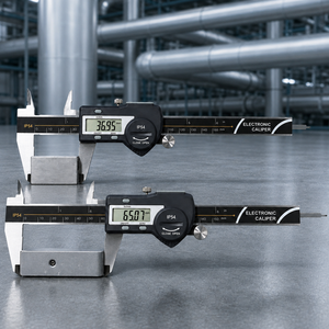 Calibrador Vernier Digital de 0-150 mm, Acero Inoxidable, Medidor Electrónico, Protección IP4, Resolución de 0.01 mm - Product Image 6