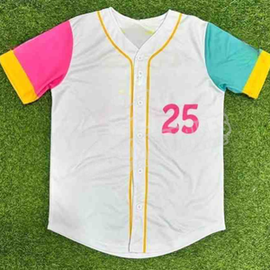 Uniforme de equipo liso impreso personalizado de alta calidad recién llegado tela suave diseño transpirable botón ropa deportiva de béisbol - Product Image 1